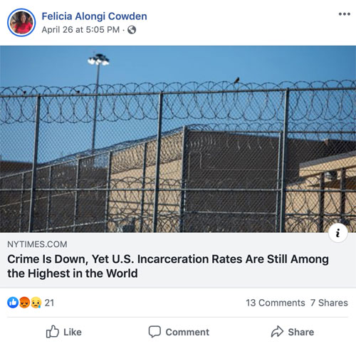 U.S. incarceration rates are among the highest in the world